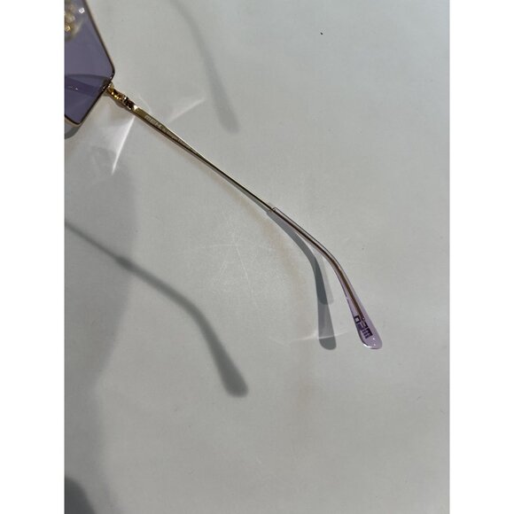 MEH Eyewear The Annie Sunglasses in Gold Lavender